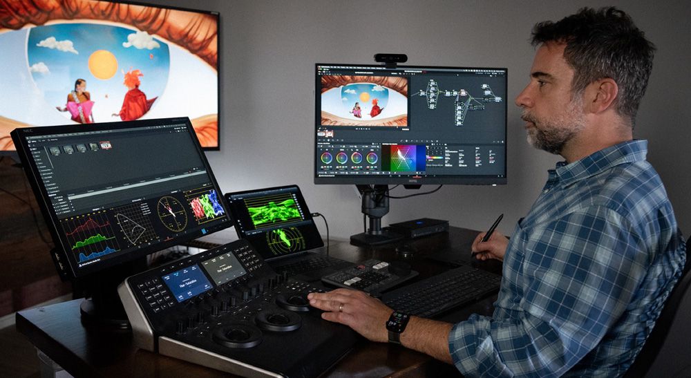 Anuncio publicitario etalonado con DaVinci Resolve Studio