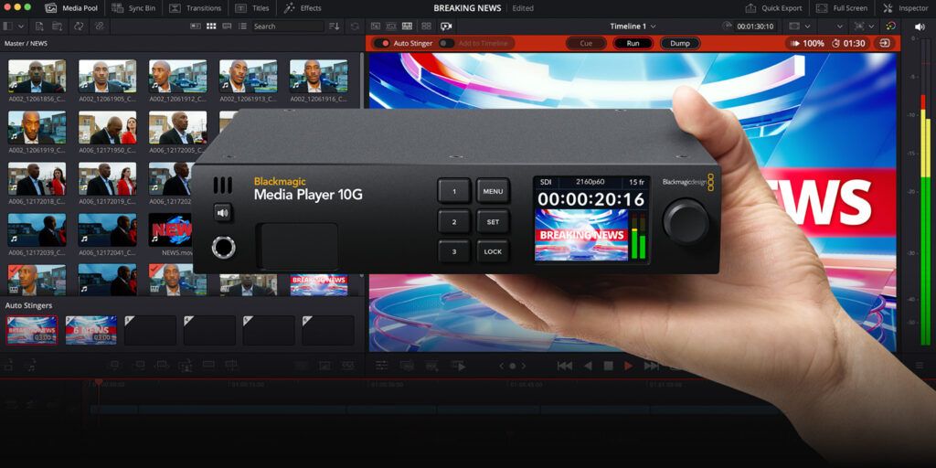Blackmagic Media Player 10G