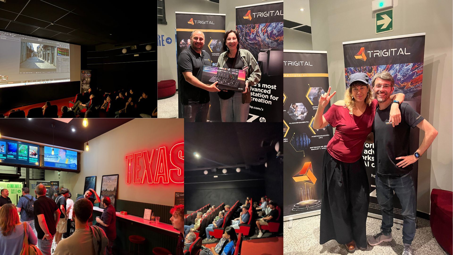 Evento DaVinci Resolve 21 y Colorfront en Barcelona organizado por Trigital
